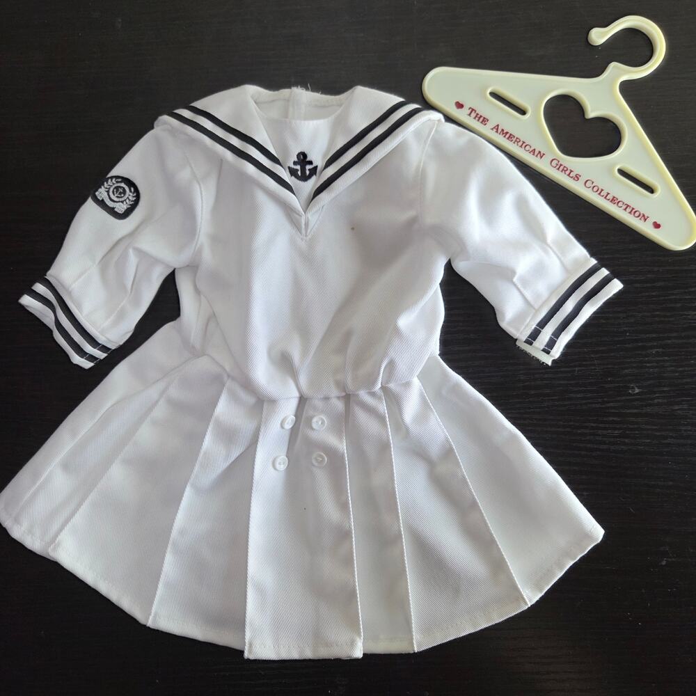 Vintage 1989 American Girl Pleasant Co. Samantha Sailor Dress Middy Outfit
